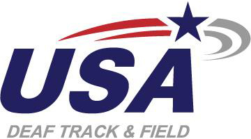 Logo: USA Deaf Track & Field